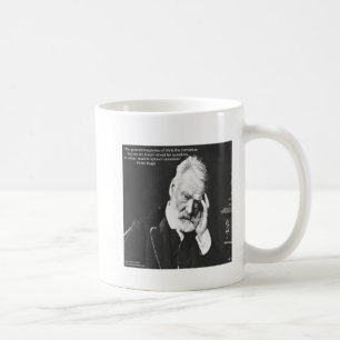 Caneca De Café Victor Hugo & Cotações de Felicidade Presentes Cam
