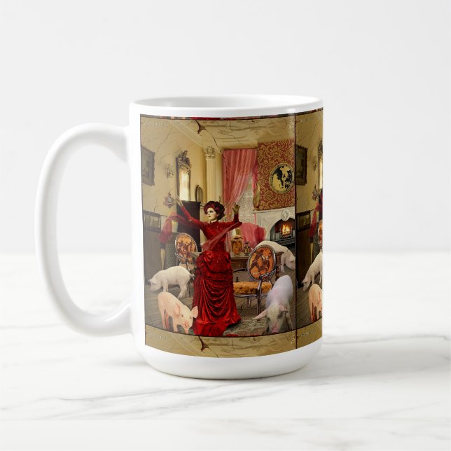 Caneca De Café Victorian Circe (Esquerda)