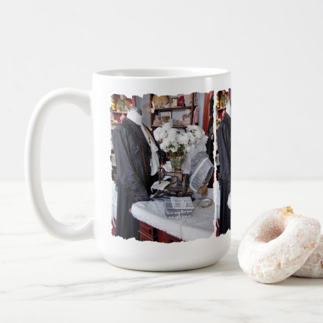 CANECA DE CAFÉ VICTORIAN ENGLAND COFFEE MUG (Com Donut)