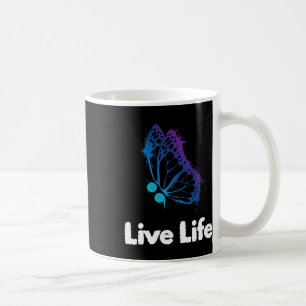Caneca De Café Vida Ao Vivo, Semicolon, Amor E Suporte A Suicídio
