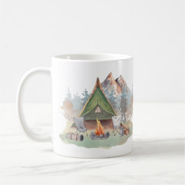 Caneca De Café Vida de Acampamento