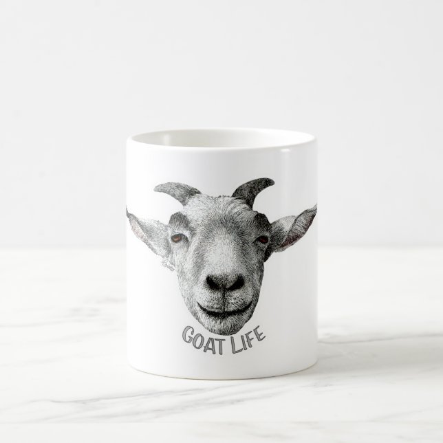 Caneca De Café Vida de Cabra - Opção 2 (Centro)