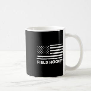 Caneca De Café Vida de Hóquei em Campo Bandeira EUA Desenho Espor