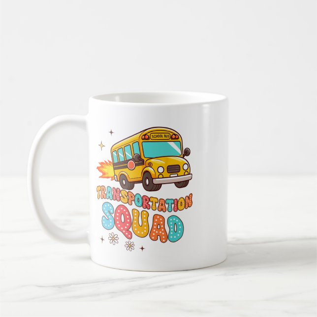 Caneca De Café Vida de Motorista de Ônibus Escolar Transporte de  (Esquerda)