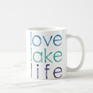 Caneca De Café Vida do lago love