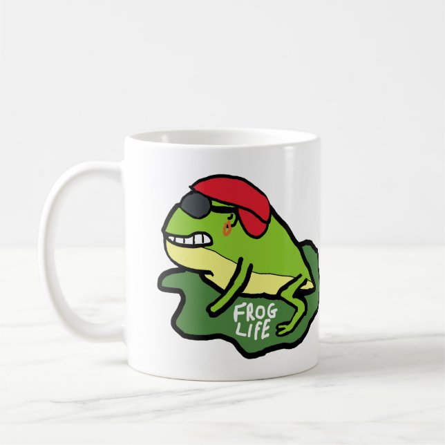 Caneca De Café Vida do sapo (Esquerda)