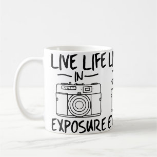 Caneca De Café Vida em Exposição - Fotógrafo Fotografia Divertida
