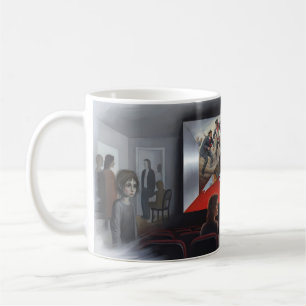 Caneca De Café Vida em Marte? — Sozinha no Cinema às Escuras Cane