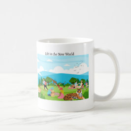 Caneca De Café Vida no Novo Mundo