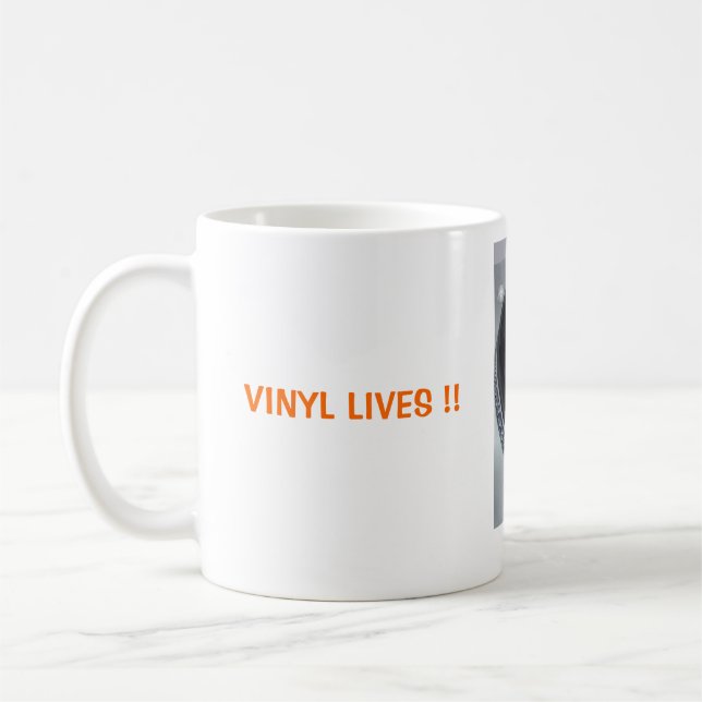 CANECA DE CAFÉ VIDAS DO VINIL!! (Esquerda)