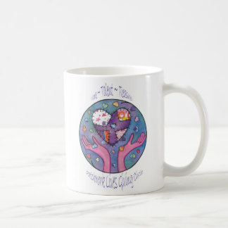 Caneca De Café Vidas dos retalhos que dão o círculo