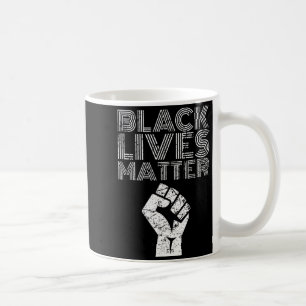 Caneca De Café Vidas Negras BLM Direitos Humanos Mês da História 