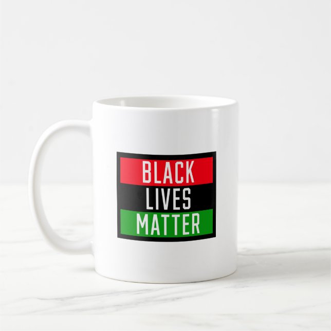 Caneca De Café Vidas Negras Importam 2 (Esquerda)