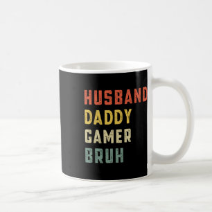 Caneca De Café Vídeo engraçado do Dia dos Pais Husband Daddy Game
