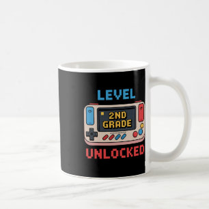 Caneca De Café Vídeo Game Desbloqueado Nível 2ª Série Ck Volta às