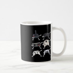 Caneca De Café Vídeo Gamer Controla Jovens Rapazes Jogo Crianças