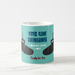 Caneca De Café Vídeo Jogo Submarino Flag Mug