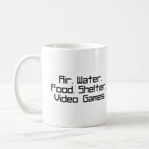 Caneca De Café videos games de água do ar