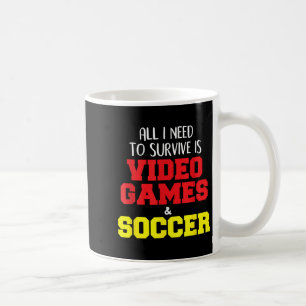 Caneca De Café Videos games, Futebol, Engraçada Citação Dizendo G