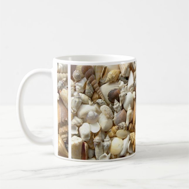 Caneca De Café Vidro de conchas (Esquerda)
