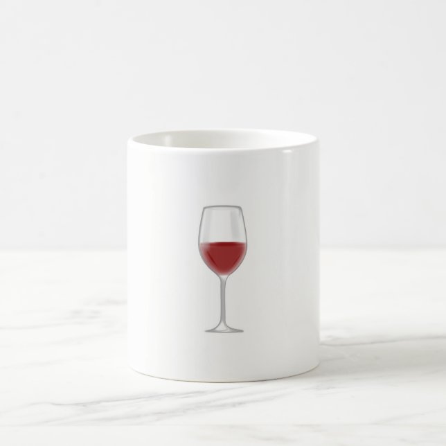 Caneca De Café Vidro de vinho (Centro)