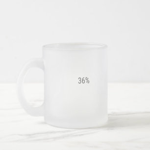 CANECA DE CAFÉ VIDRO JATEADO 36%