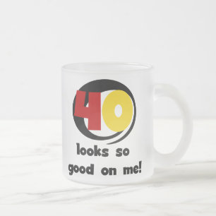 Caneca De Café Vidro Jateado 40 me parece tão bom com camisetas e presentes