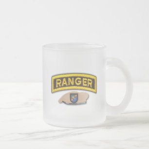 Caneca De Café Vidro Jateado 75º exército guardas veteranos cervejeiros veteran