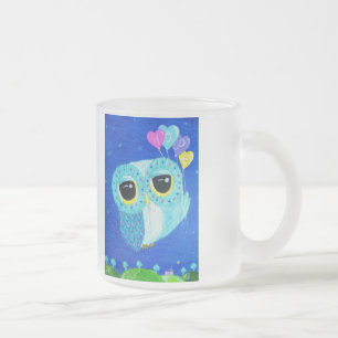 Caneca De Café Vidro Jateado A esperança levanta-me mais alto