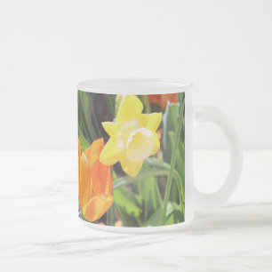 Caneca De Café Vidro Jateado Abelha Caída em Voo
