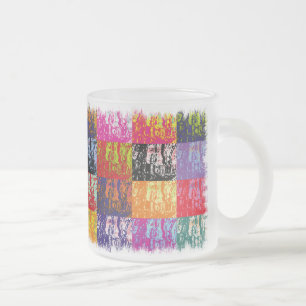 CANECA DE CAFÉ VIDRO JATEADO ÁGUA