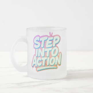 Caneca De Café Vidro Jateado Aguente firme