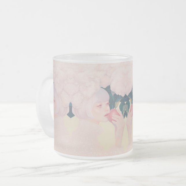 Caneca De Café Vidro Jateado Answer Series – Apple of Promise (Frente Esquerda)