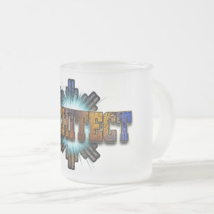 Caneca De Café Vidro Jateado Arquiteto DTW Architects Merch