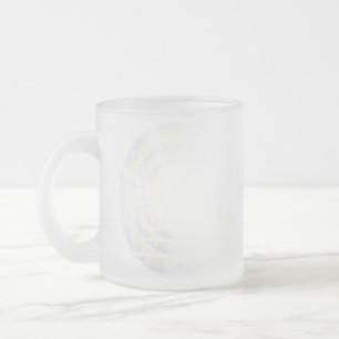 CANECA DE CAFÉ VIDRO JATEADO ARTE E DESIGN MUG