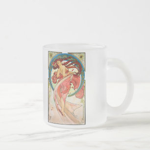 Caneca De Café Vidro Jateado Arts Dance