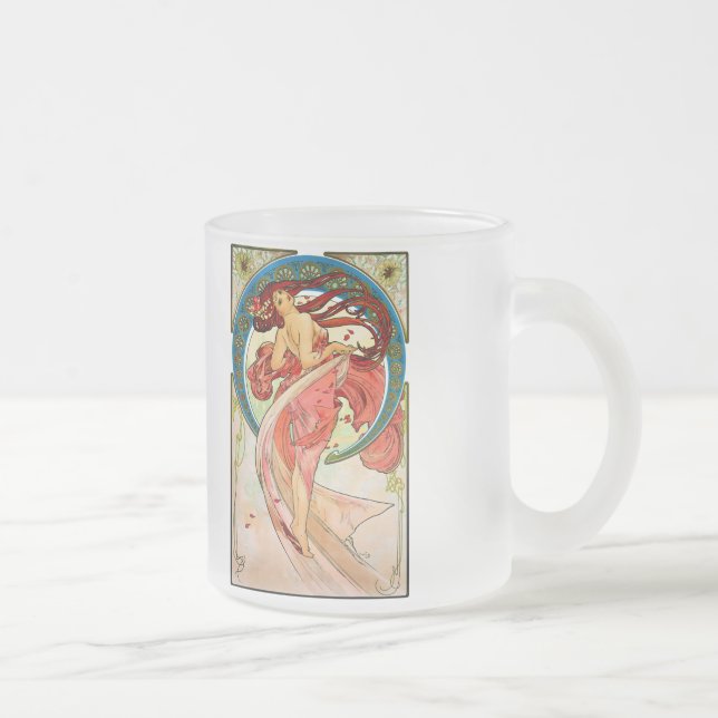 Caneca De Café Vidro Jateado Arts Dance (Direita)