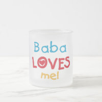 Baba me ama T-shirts e presentes