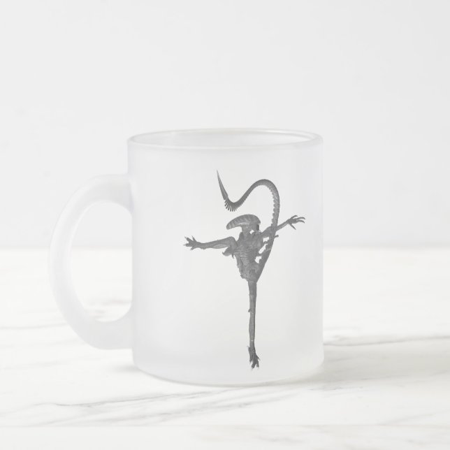 Caneca De Café Vidro Jateado Ballerina Creature (Esquerda)