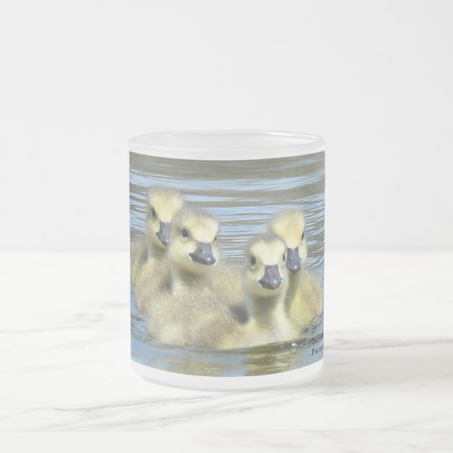 Caneca De Café Vidro Jateado Bebês (Centro)