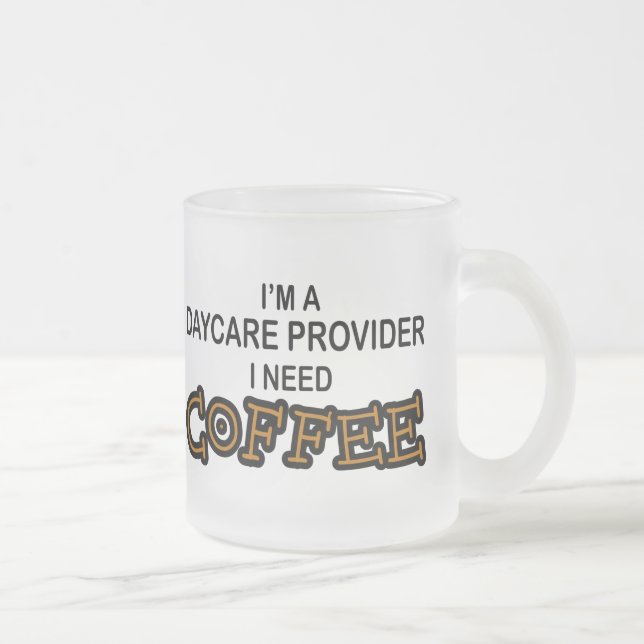 Caneca De Café Vidro Jateado Café da necessidade - fornecedor da guarda (Direita)