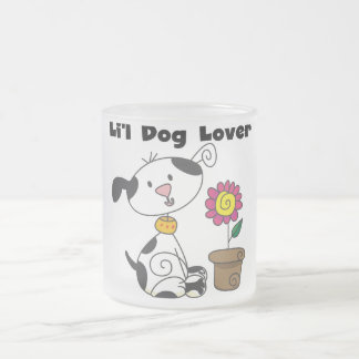 Caneca De Café Vidro Jateado Camiseta e presentes do amante do cão de Dalmation