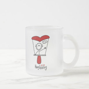Caneca De Café Vidro Jateado Camisetas e Presentes de Boneco de Pau de Asa Delt