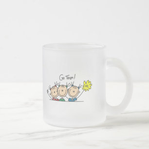 Caneca De Café Vidro Jateado Camisetas e Presentes de Cheerleading de Esporte d