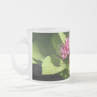 Caneca De Café Vidro Jateado Caneca de flor de vidro fosco de 295ml pela Pure P