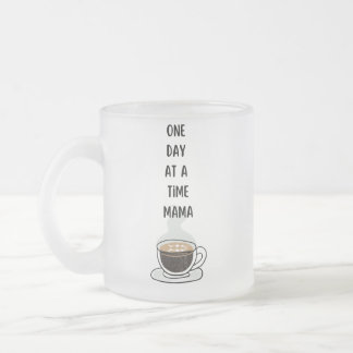 Caneca De Café Vidro Jateado Caneca de Motivação Diária - Vidro Fosco