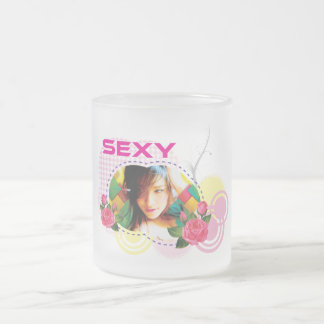 Caneca De Café Vidro Jateado Caneca de Vidro Sedutora