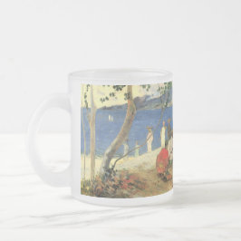 Caneca De Café Vidro Jateado Carros de Fruta Paul Gauguin na Turim Cove ou nos 