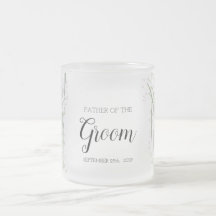 Casamento Delicado Cor-de-Rosa Floral Pai do Groom