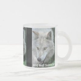 Caneca De Café Vidro Jateado CINZAS OLF OLES Wildlife Supporter Drinkware